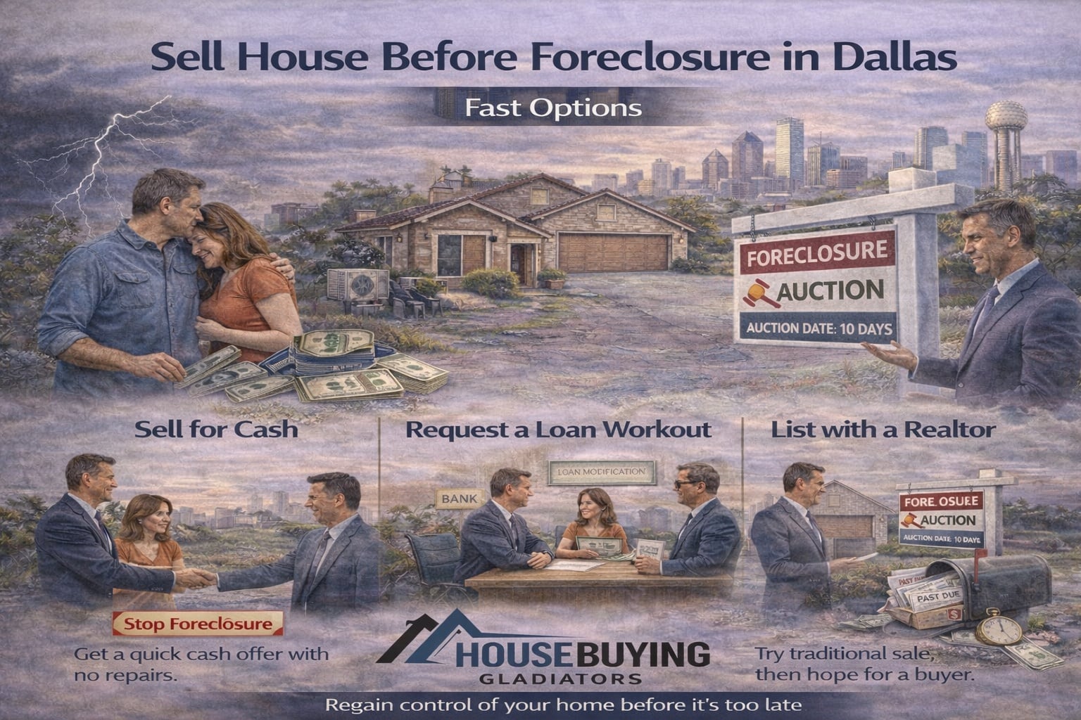 Sell House Before Foreclosure in Dallas