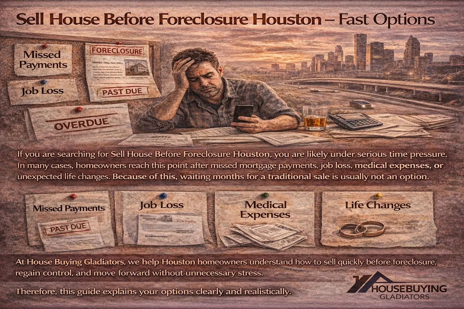Sell house before foreclosure in Houston fast options