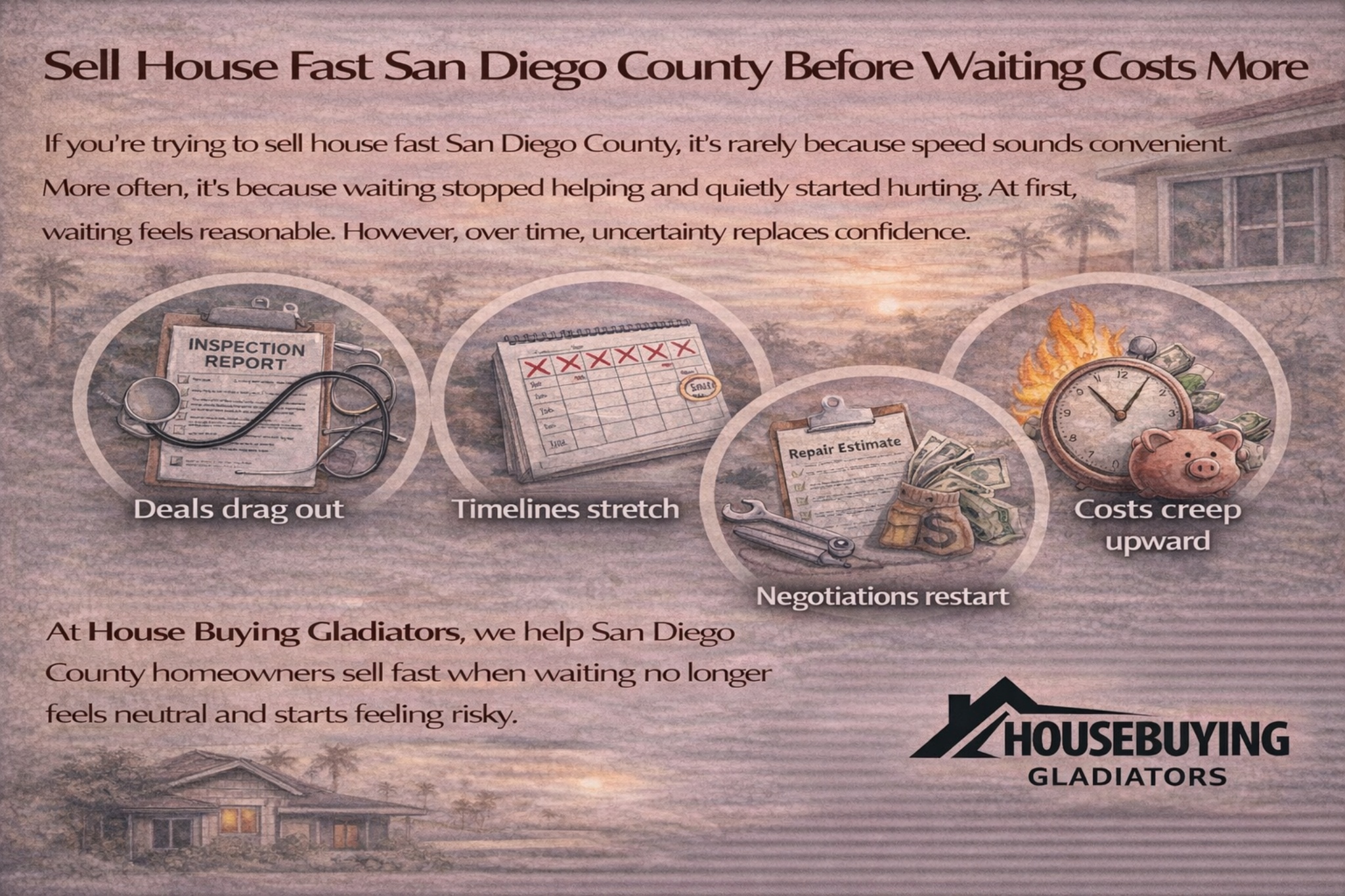 Sell House Fast San Diego County Before Waiting Costs More