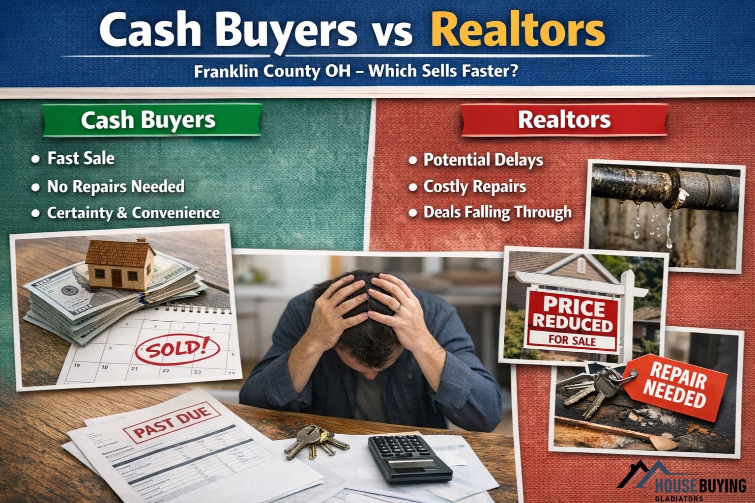 Cash Buyers vs Realtors Franklin County OH Which Sells Faster