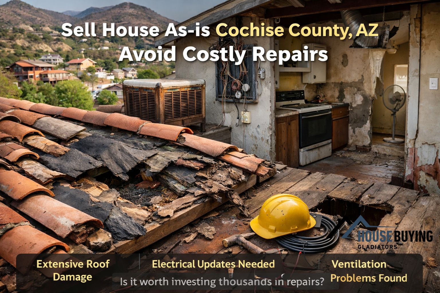 Sell House As-Is Cochise County AZ Avoid Costly Repairs