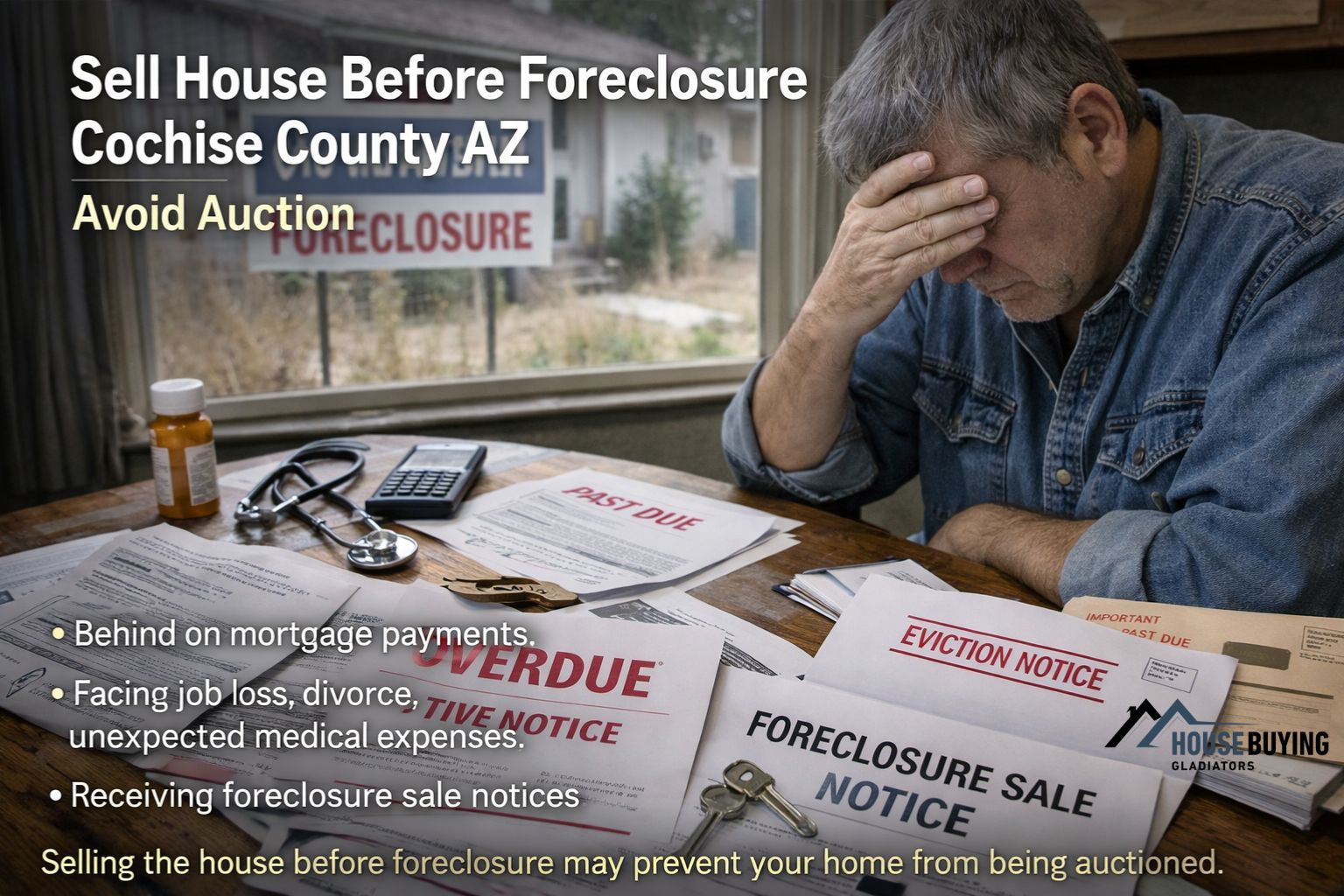 Sell House Before Foreclosure Cochise County AZ Avoid Auction