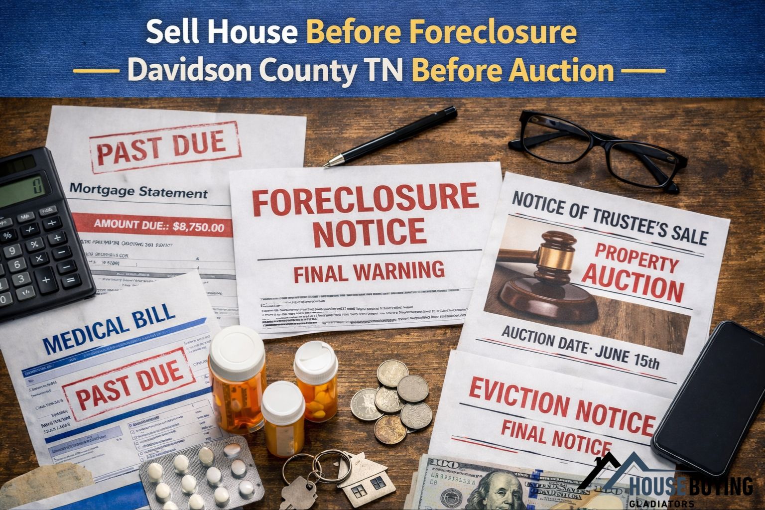 Sell House Before Foreclosure Davidson County TN Before Auction