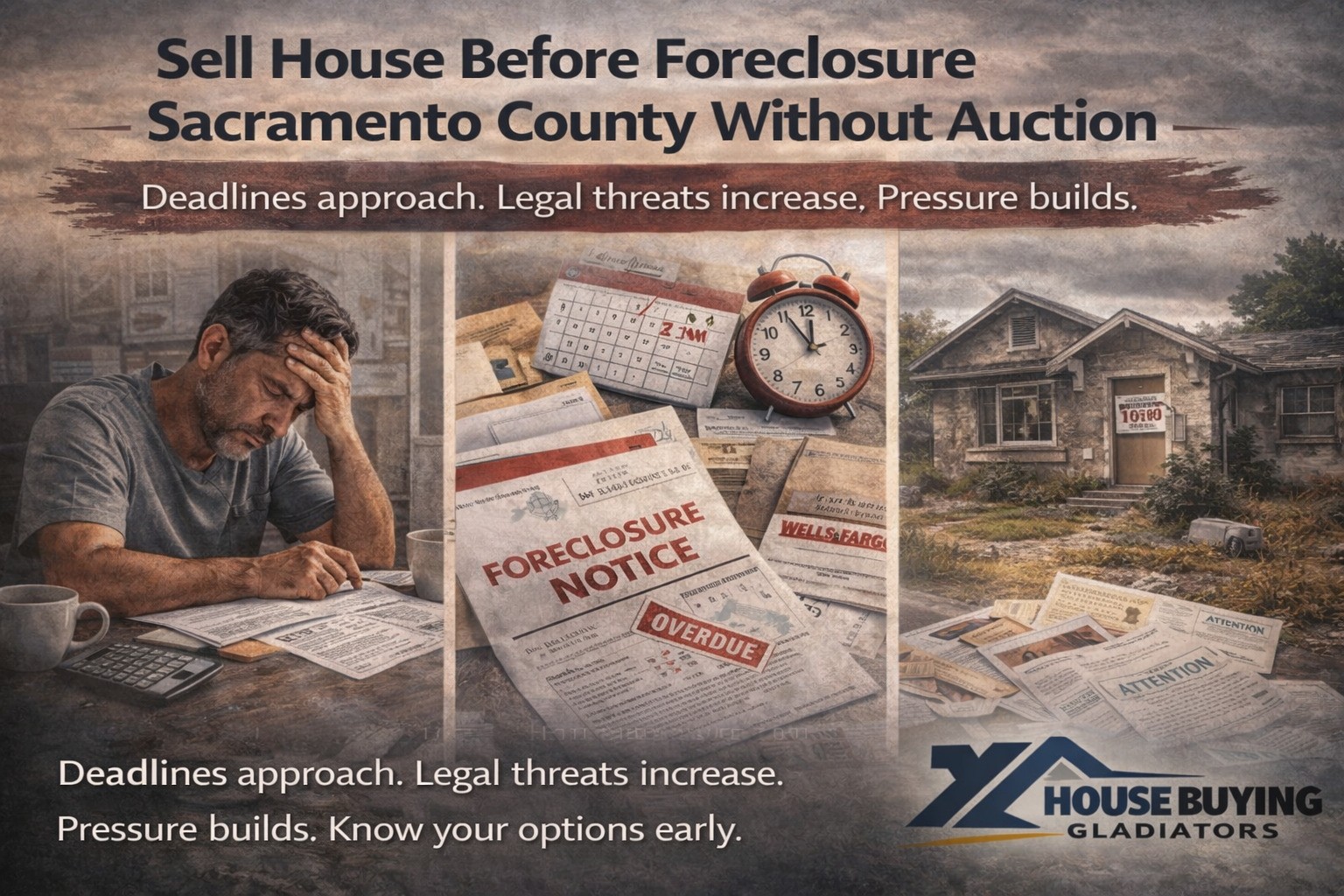 Sell House Before Foreclosure Sacramento County Without Auction