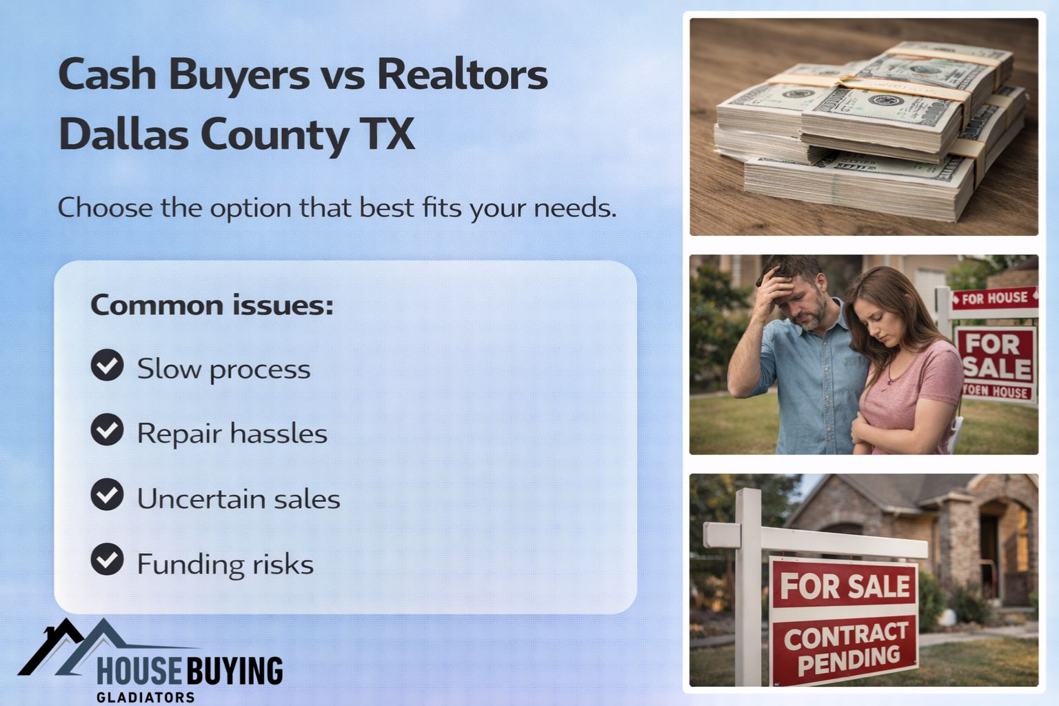 Cash Buyers vs Realtors Dallas County TX Which Option Is Right