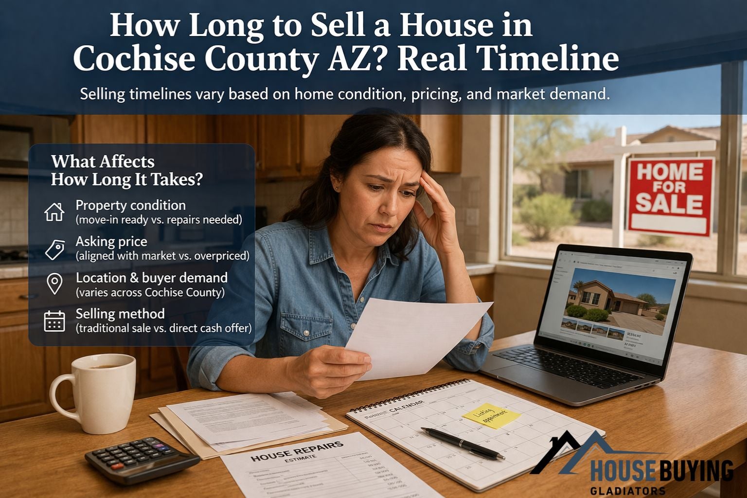 How Long to Sell a House in Cochise County AZ? Real Timeline