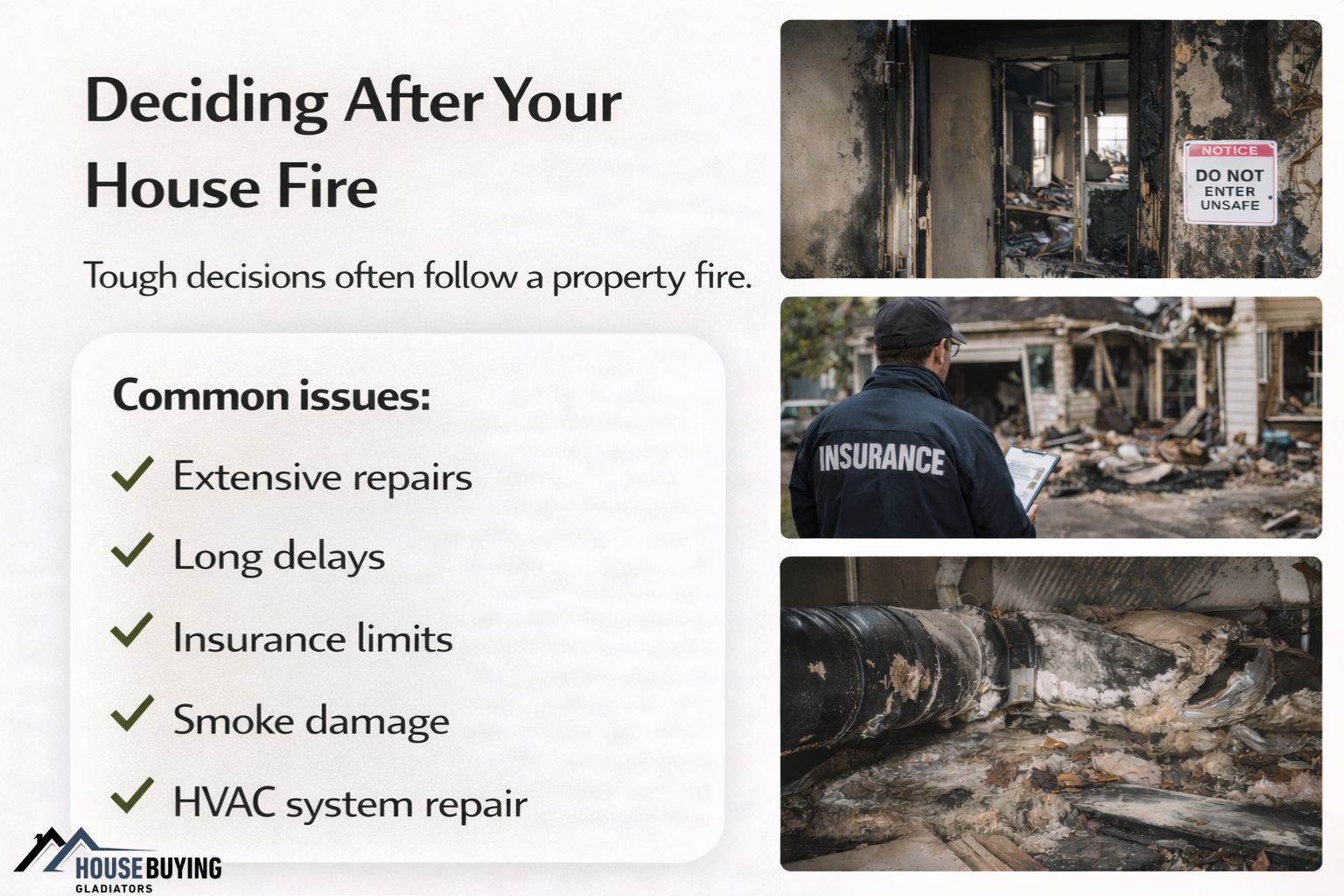 Sell Fire Damaged House Delaware County OH What to Do Next