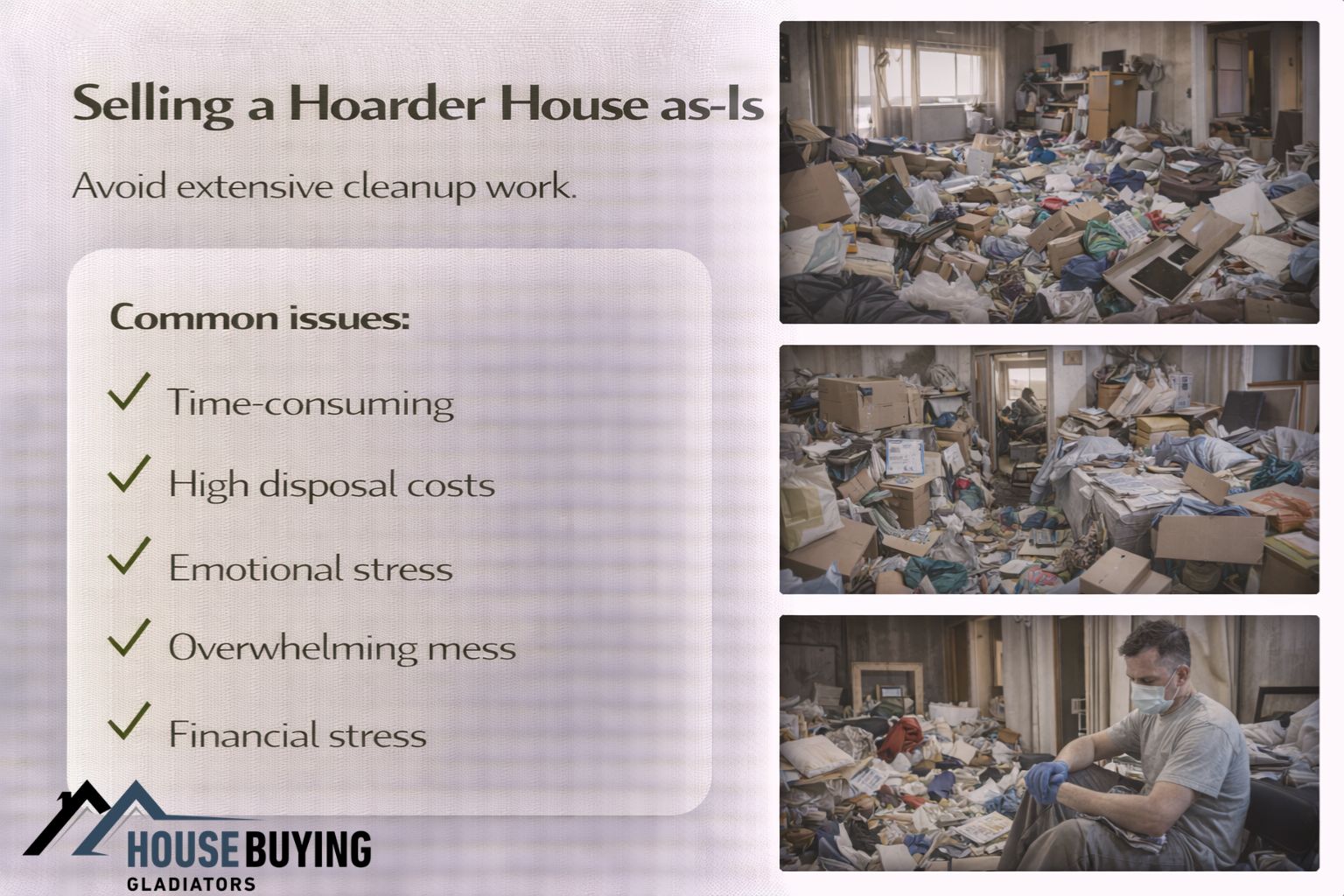 Sell Hoarder House Knox County TN Without Cleaning or Repairs