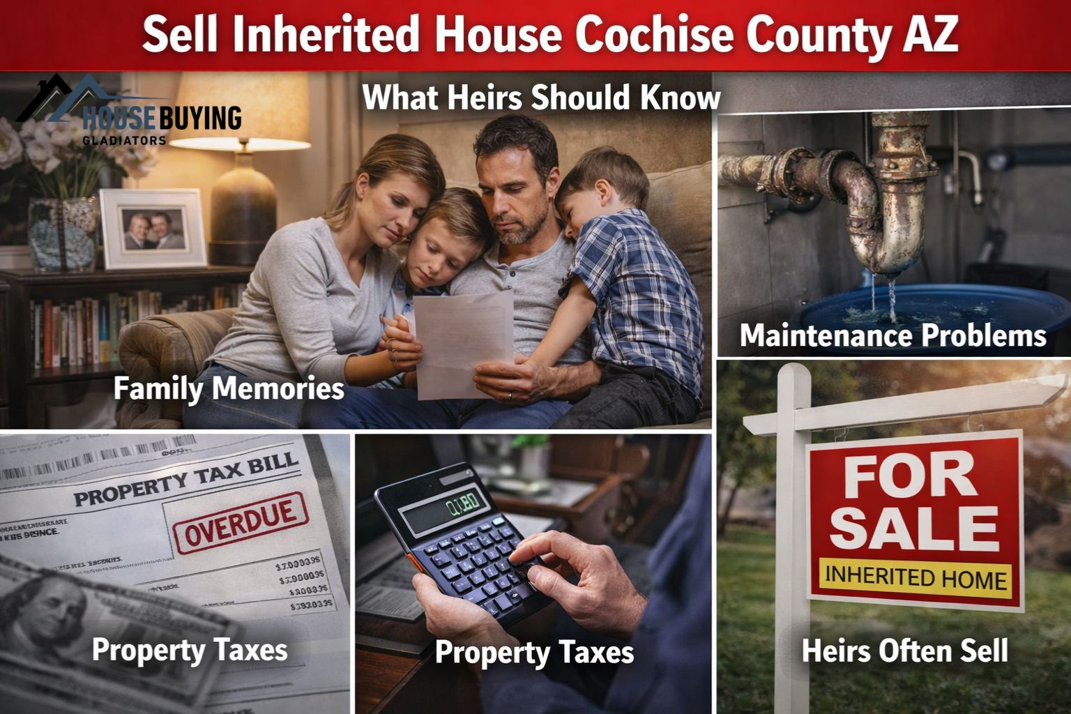 Sell Inherited House Cochise County AZ What Heirs Should Know