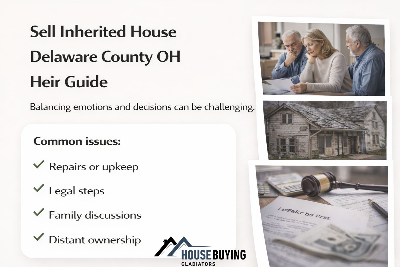 Sell Inherited House Delaware County OH Heir Guide