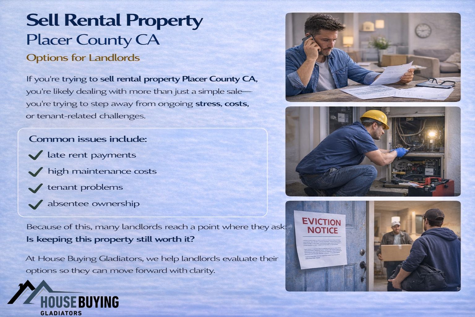 Sell Rental Property Placer County CA Options for Landlords