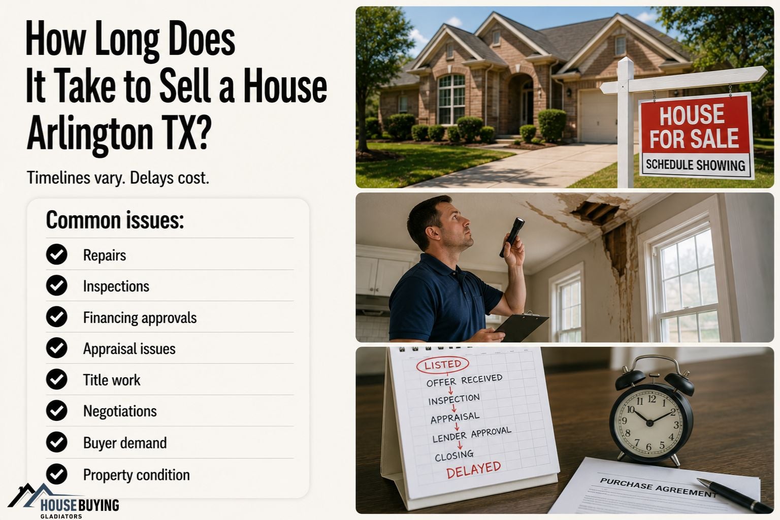 How Long Does It Take to Sell a House Arlington TX