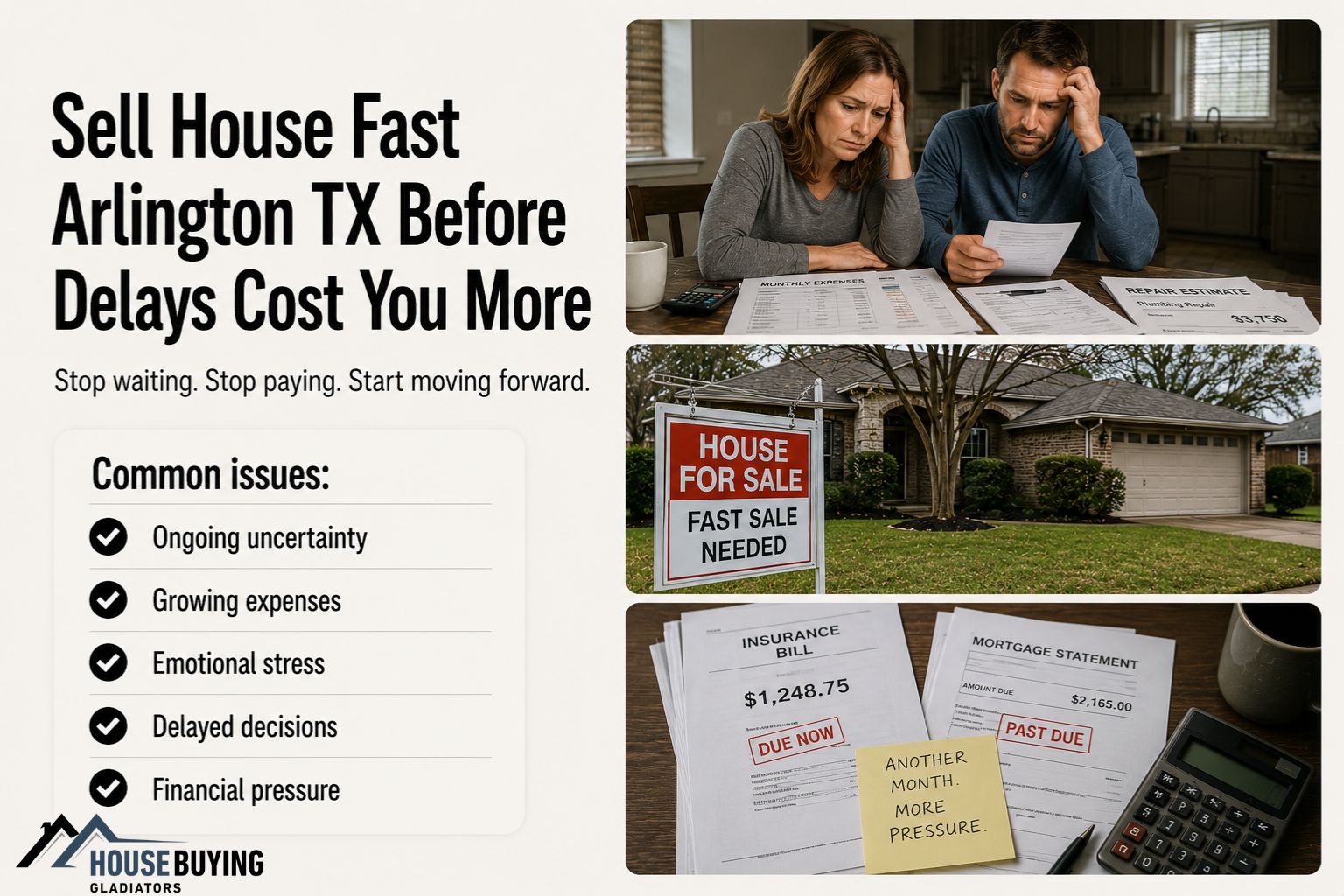 Sell House Fast Arlington TX Before Delays Cost You More