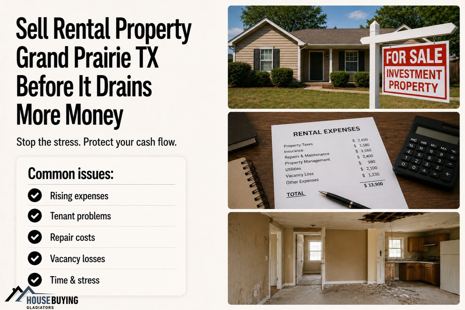 Sell Rental Property Grand Prairie TX Before It Drains More Money