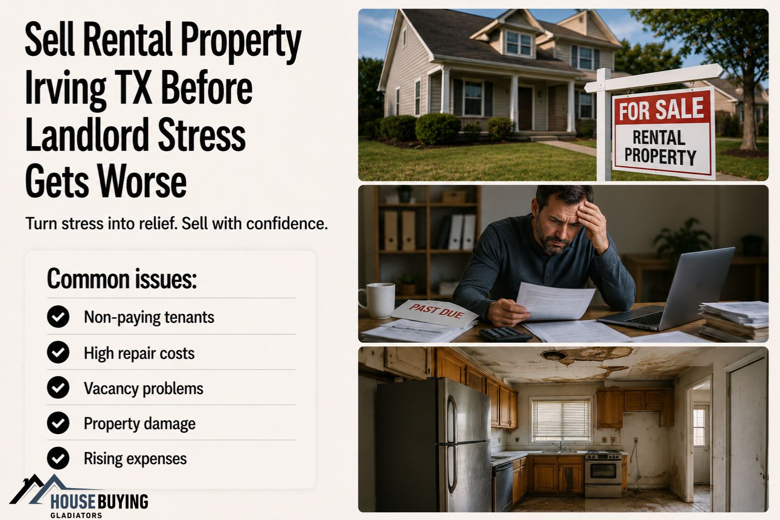 Sell Rental Property Irving TX Before Landlord Stress Gets Worse