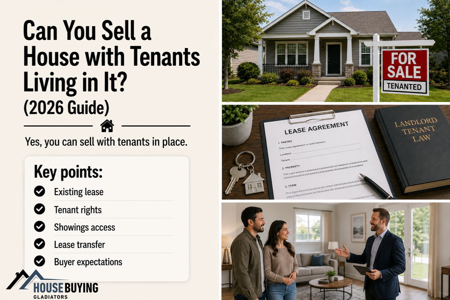 Can You Sell a House with Tenants Living in It (2026 Guide)