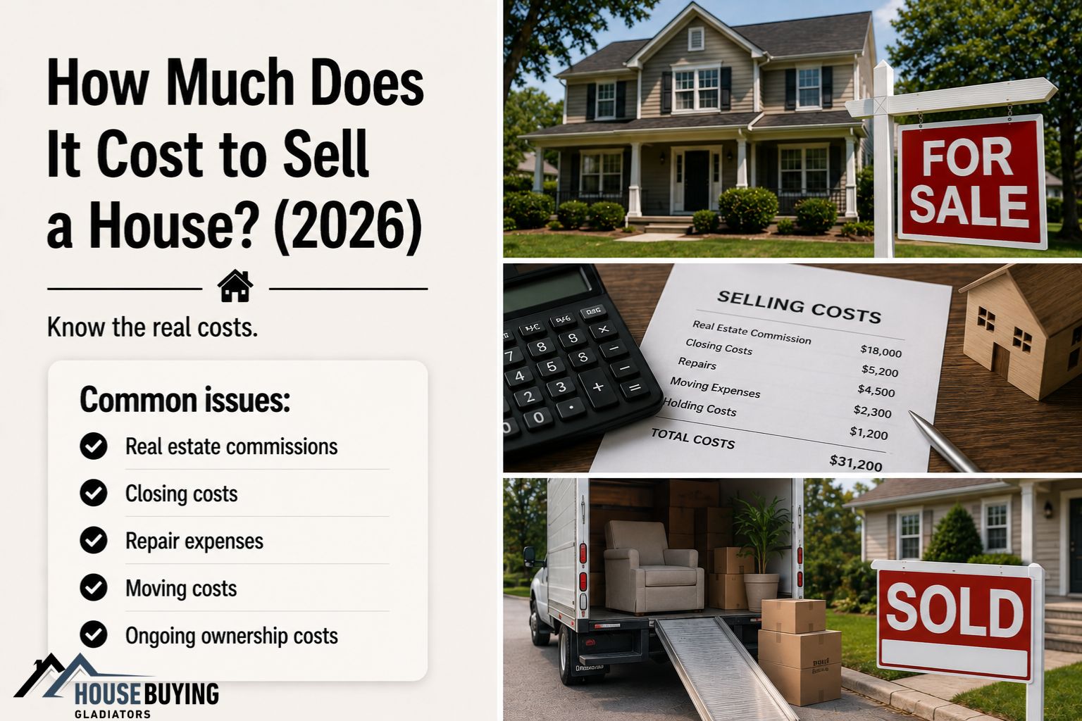 How Much Does It Cost to Sell a House (2026)