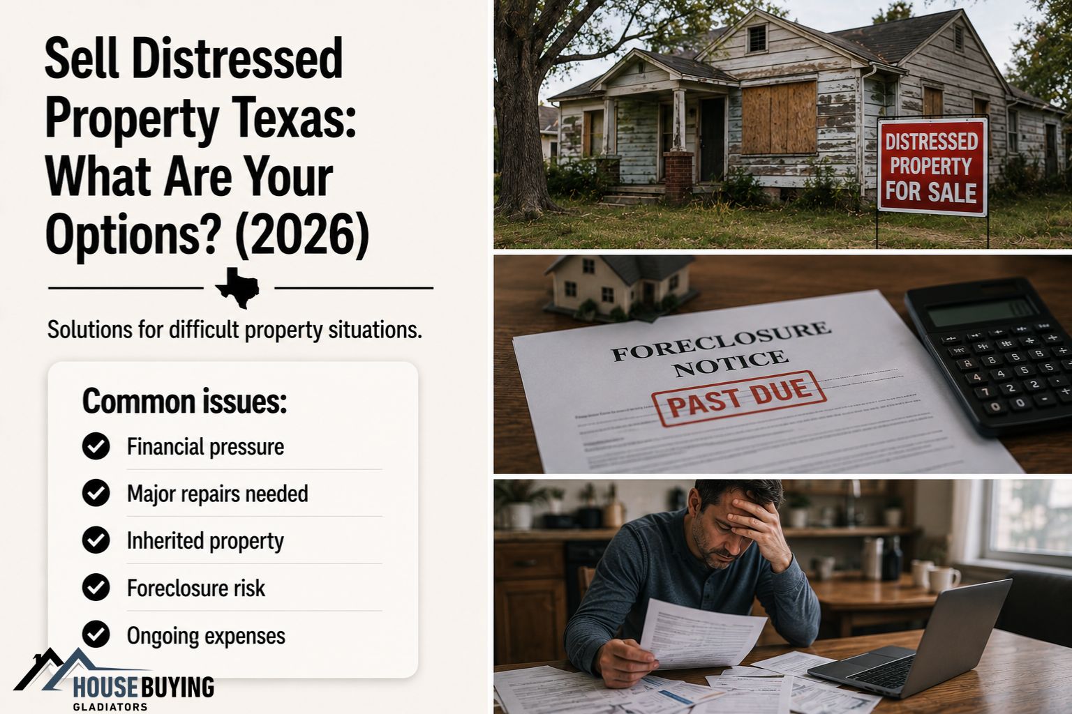Sell Distressed Property Texas What Are Your Options (2026)
