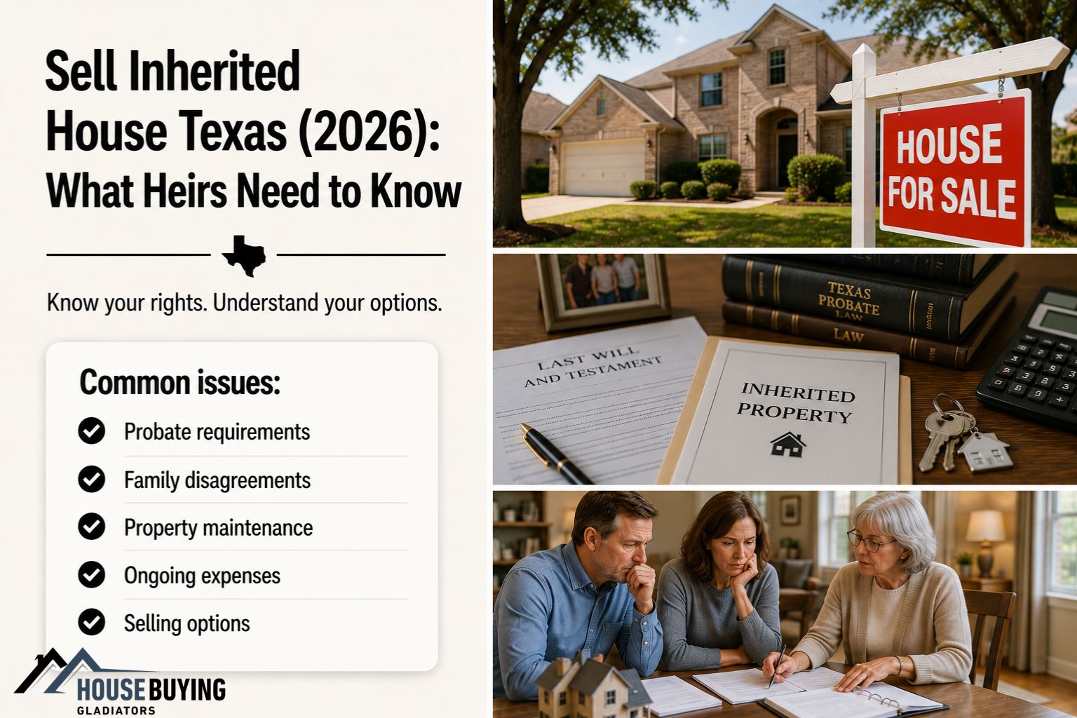 Sell Inherited House Texas (2026) What Heirs Need to Know
