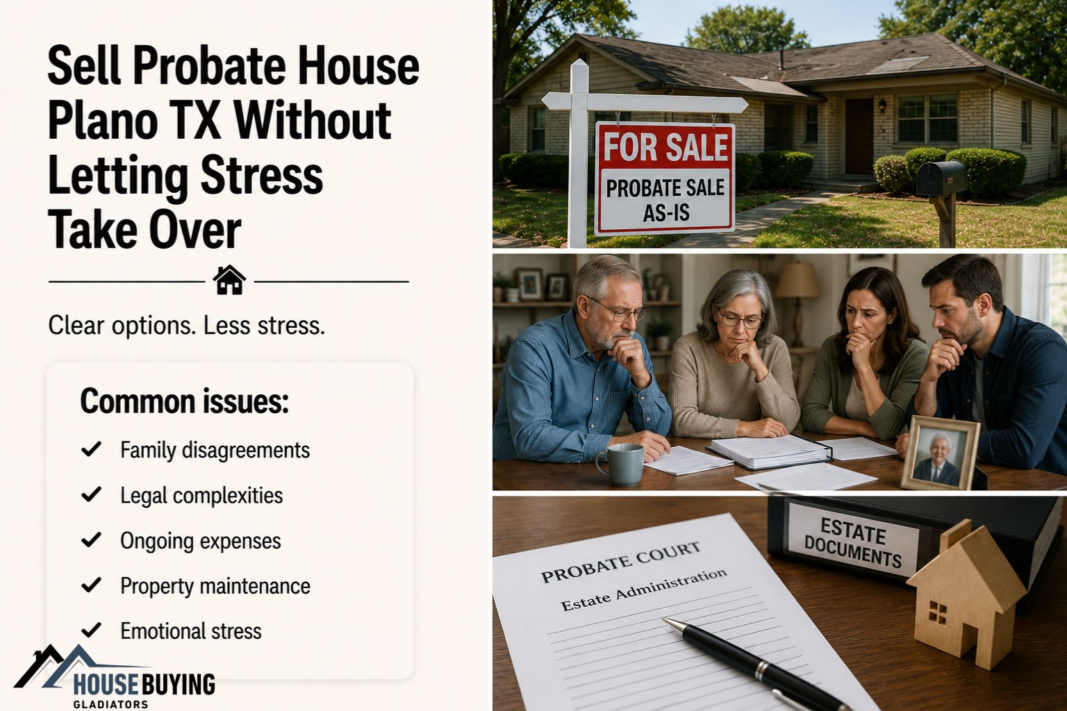 Sell Probate House Plano TX Without Letting Stress Take Over