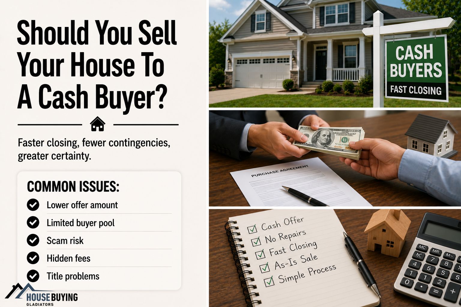 Should You Sell Your House To A Cash Buyer