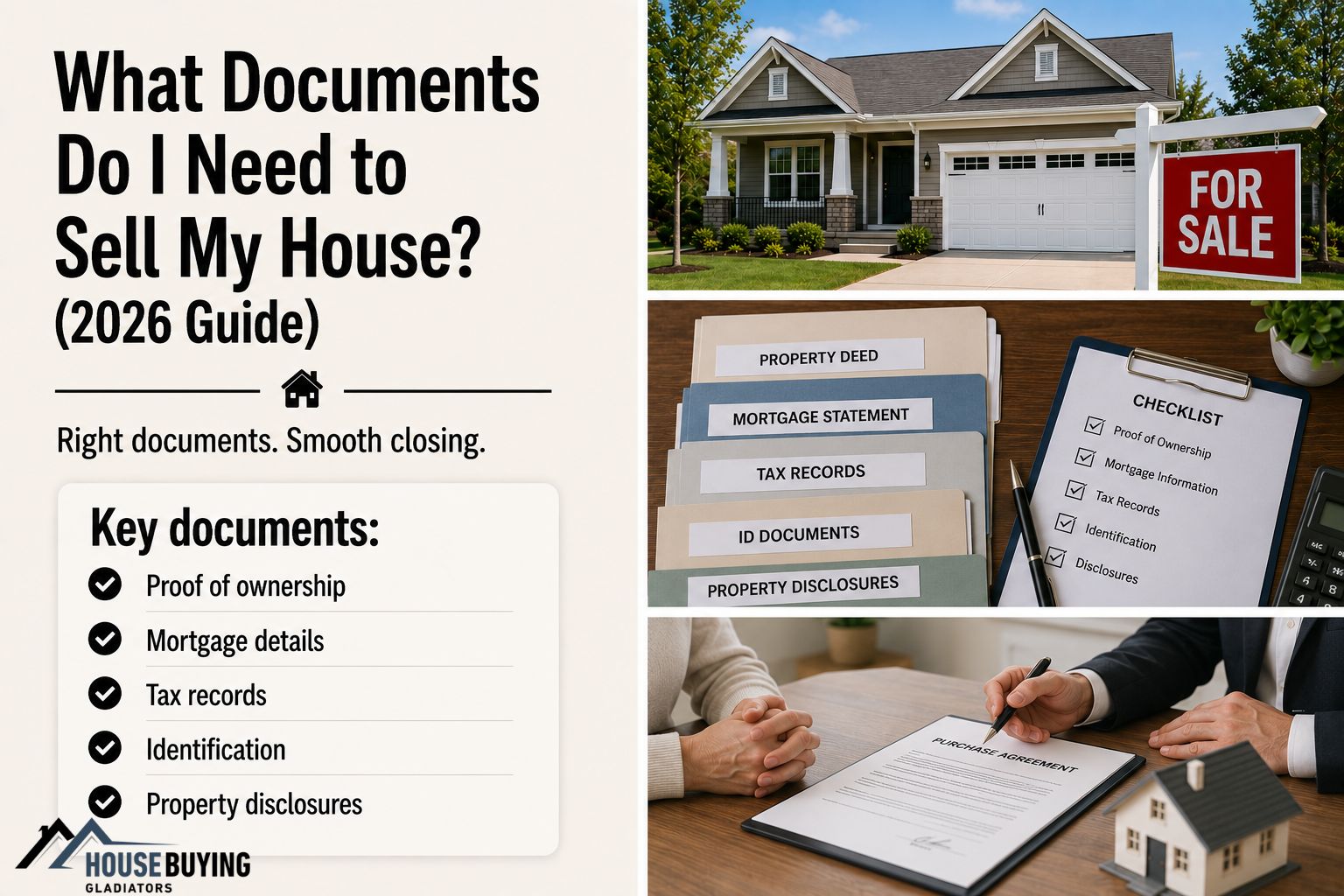 What Documents Do I Need to Sell My House (2026 Guide)