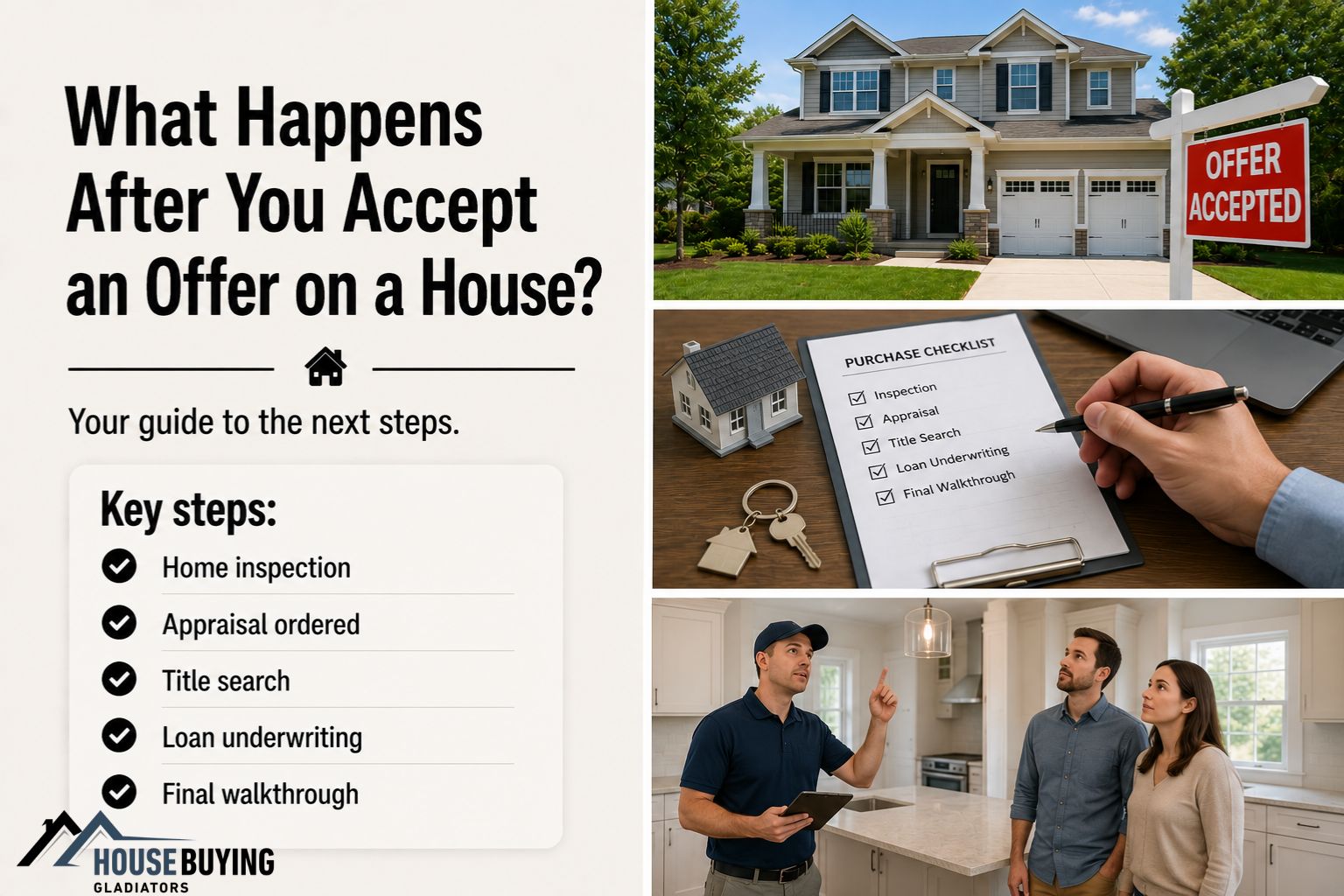 What Happens After You Accept an Offer on a House