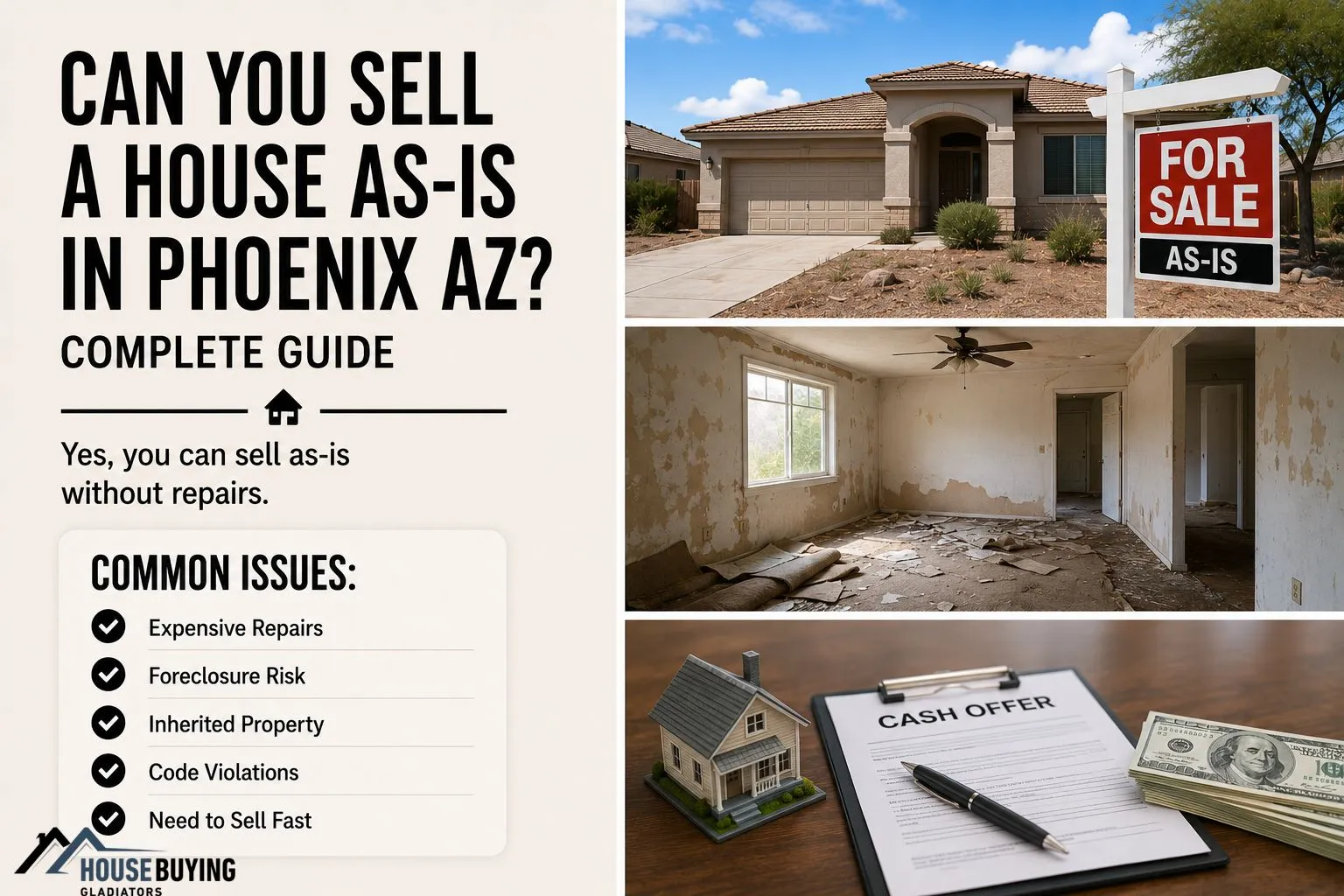 Can You Sell A House As-Is In Phoenix AZ Complete Guide