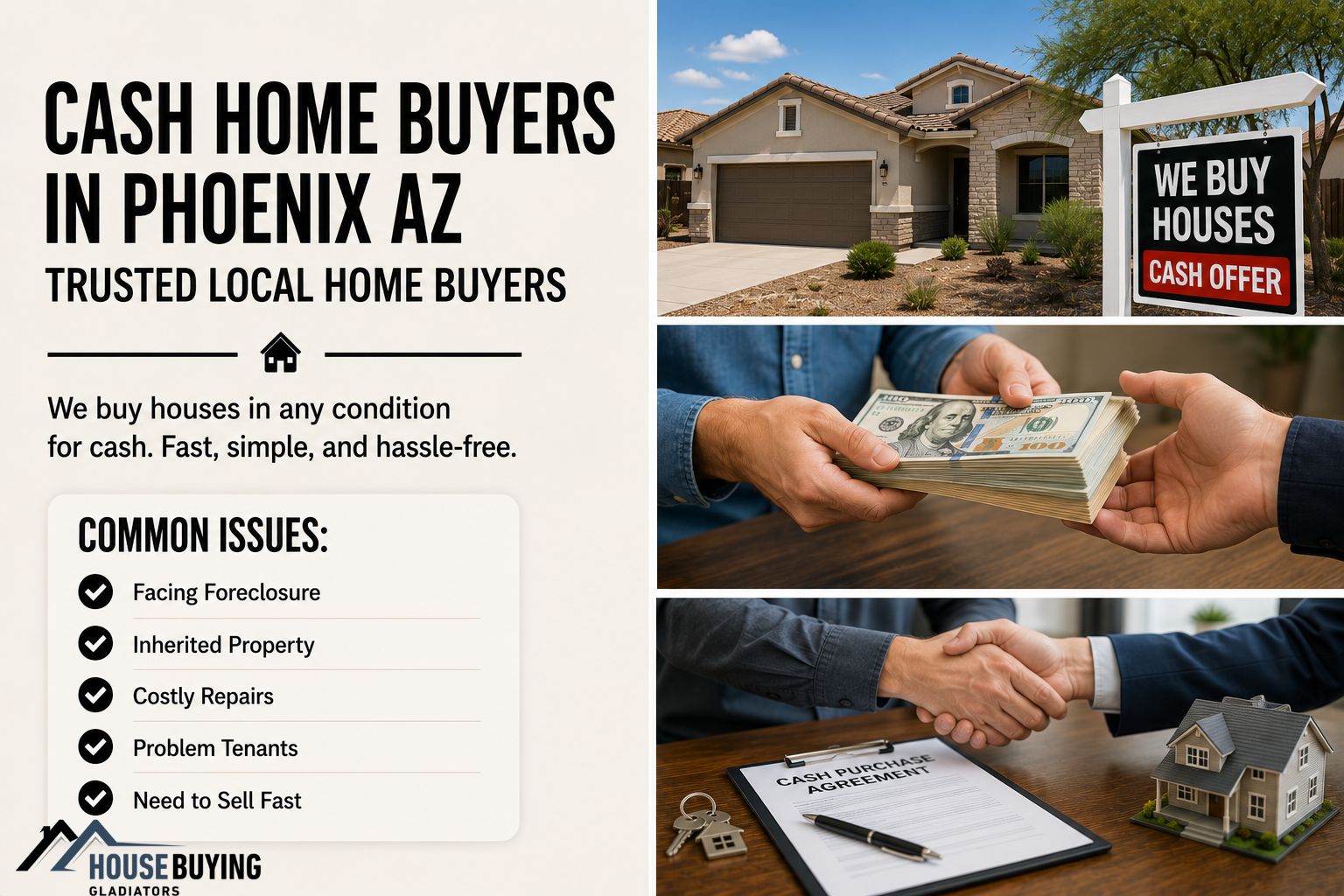 Cash Home Buyers in Phoenix AZ Trusted Local Home Buyers