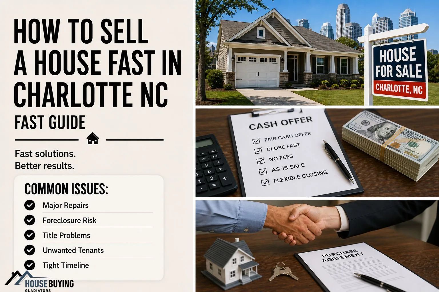 How To Sell A House Fast In Charlotte NC Fast Guide