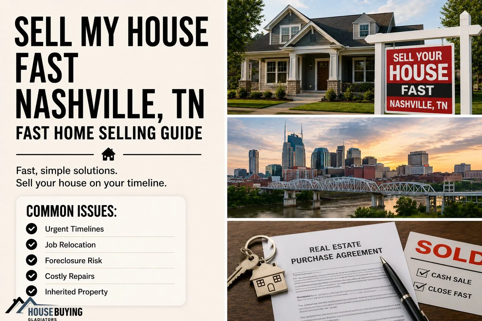 Sell My House Fast Nashville TN Fast Home Selling Guide