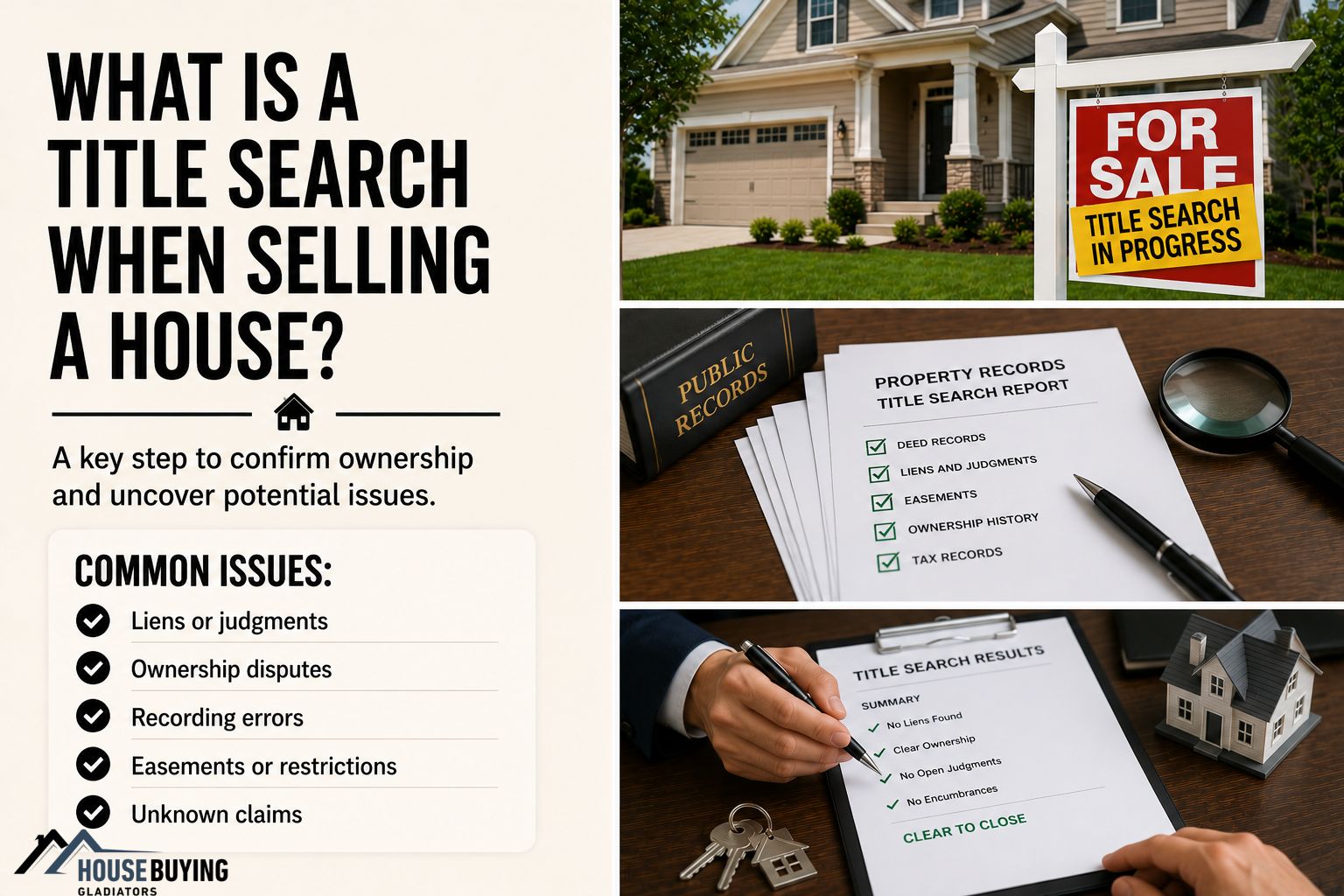 What Is A Title Search When Selling A House