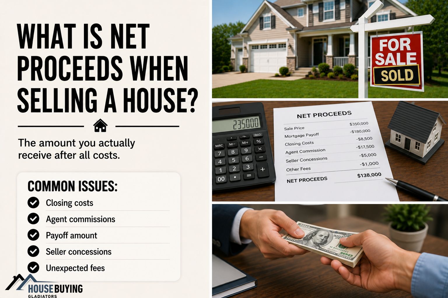 What Is Net Proceeds When Selling A House