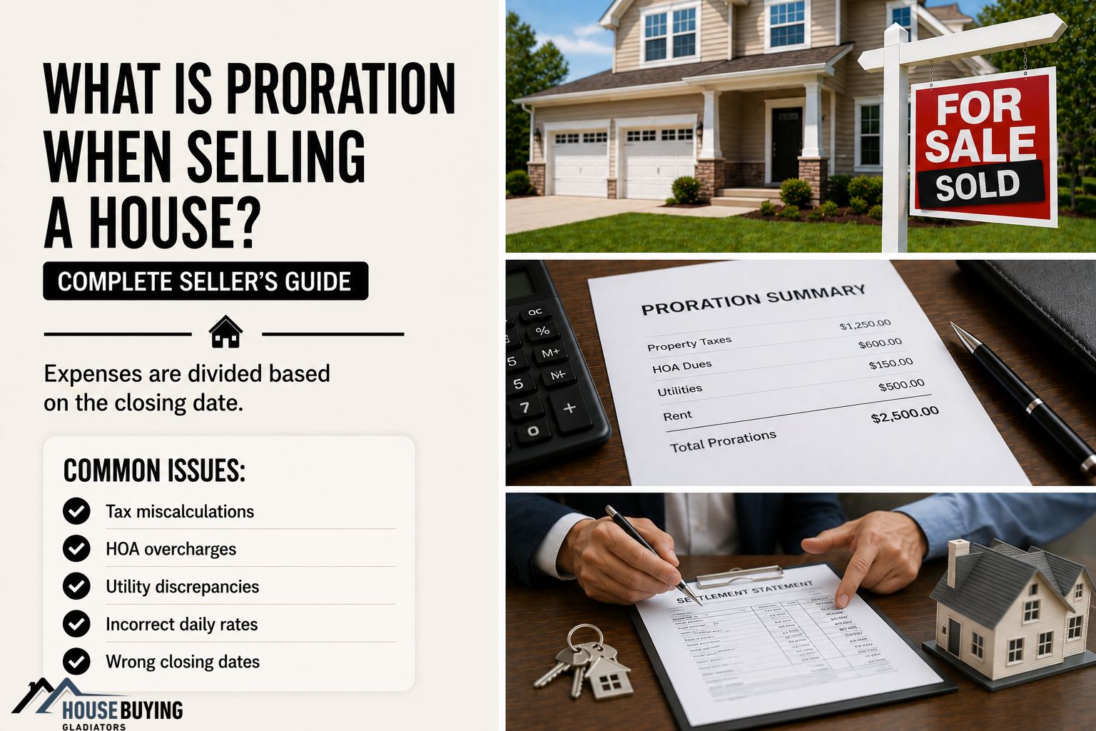 What Is Proration When Selling A House Complete Seller's Guide