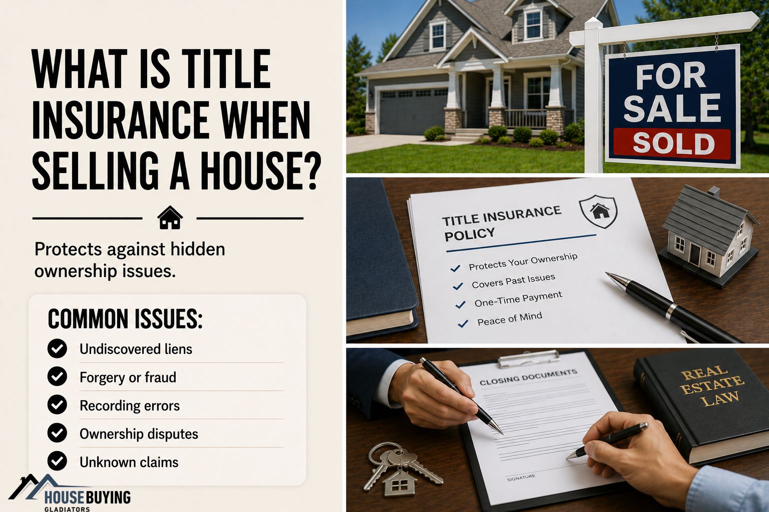 What Is Title Insurance When Selling A House