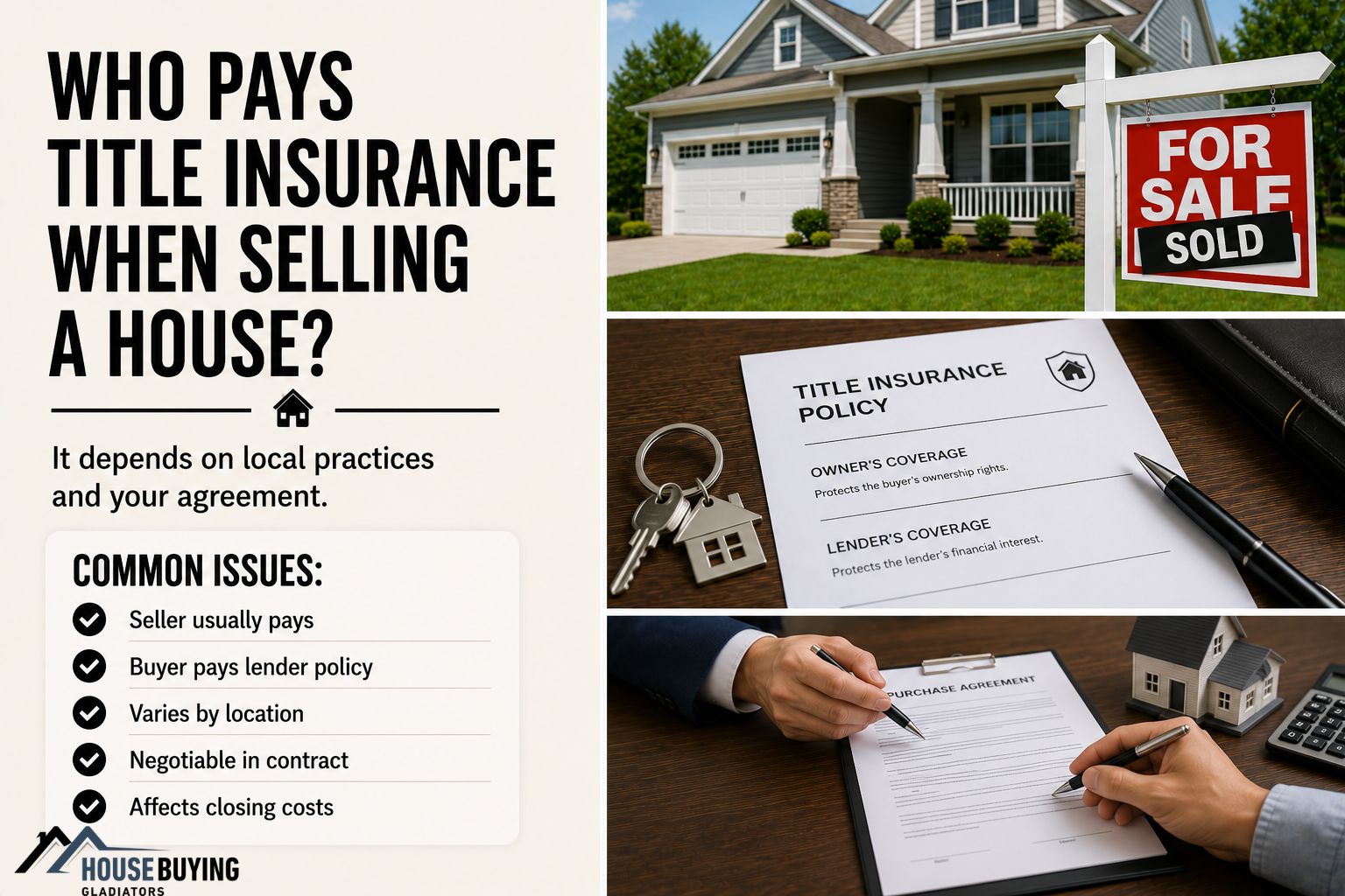 Who Pays Title Insurance When Selling A House