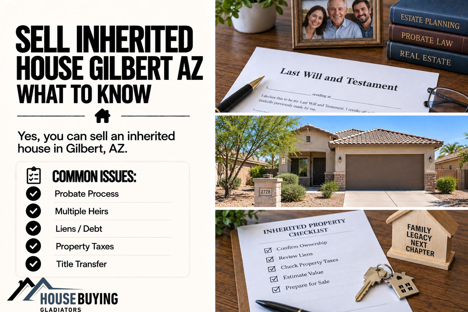 Sell Inherited House Gilbert AZ What to Know